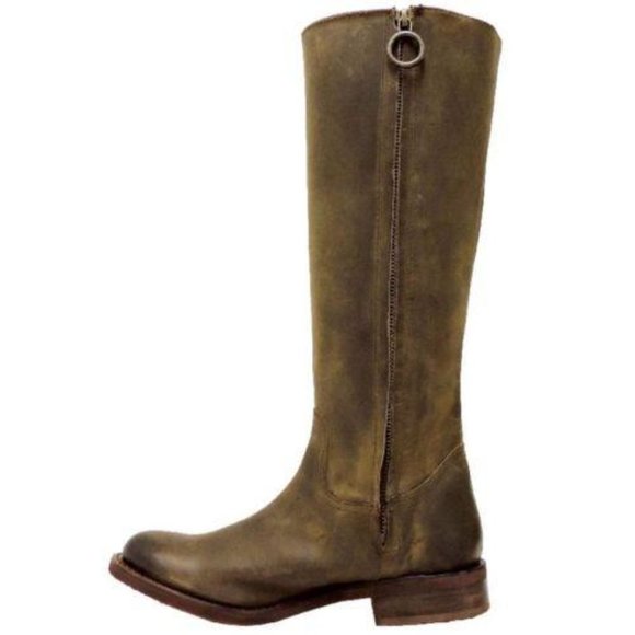 Justin Boots Shoes - Justin Boots Justin's Riding Boots, Brown Cowboy Boots, Knee High Boots, Western